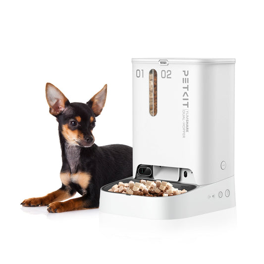 PETKIT SMART PET FEEDER - YUMSHARE DUAL HOPPER WITH CAMERA