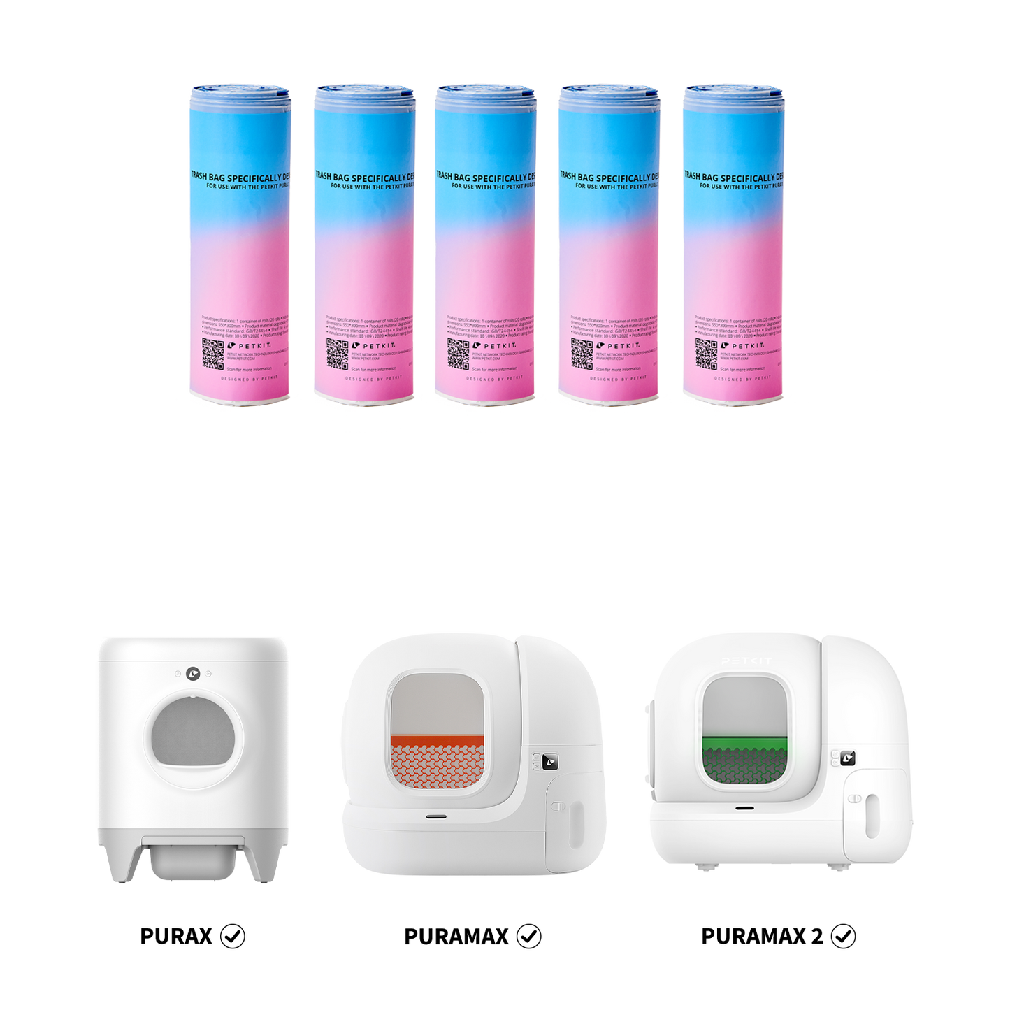 Petkit Automatic Litter Box Trash Bags