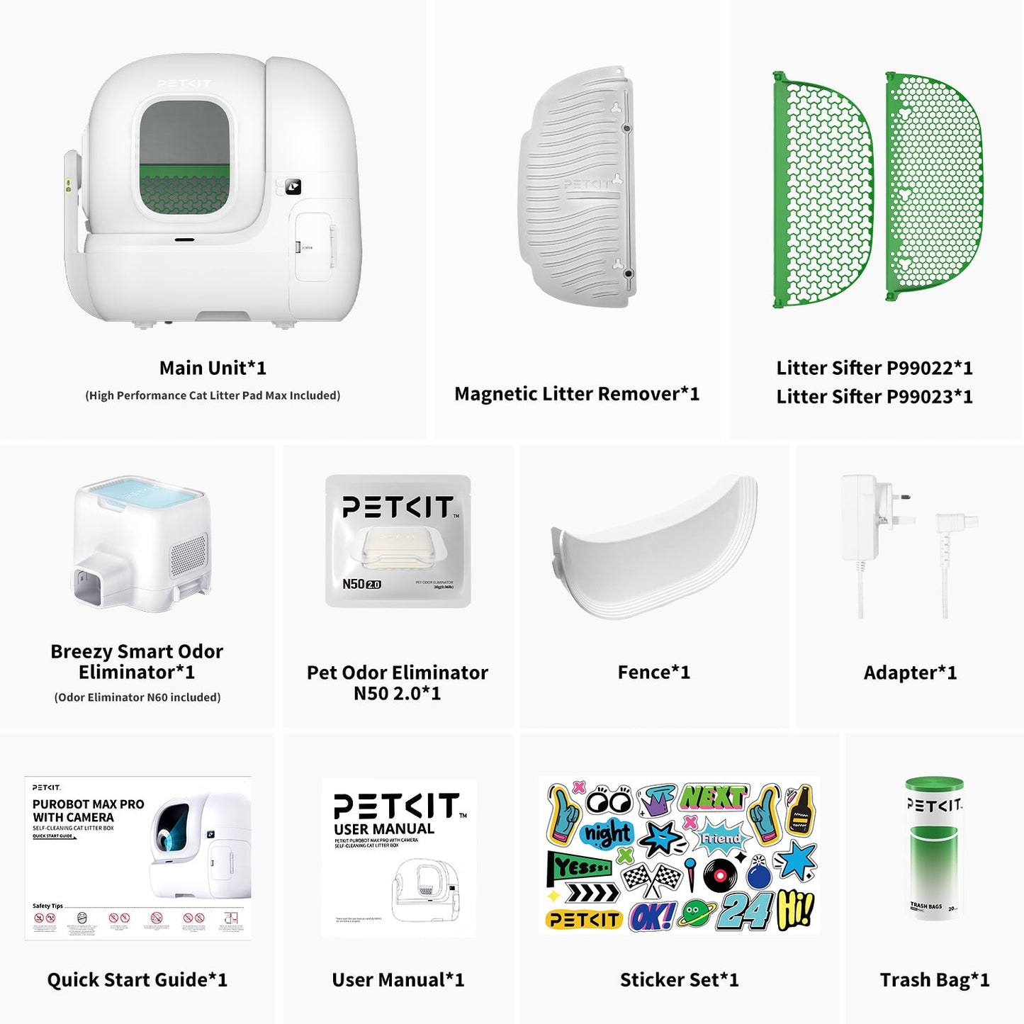 PETKIT Purobot Max Pro Automatic Cat Litter Box with AI Camera