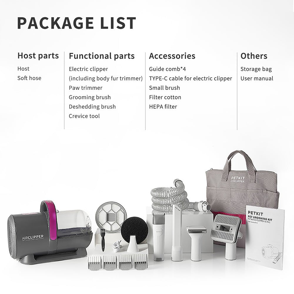 PETKIT FurWaker 5-in-1 Pet Grooming Kit