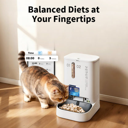 Petkit YumShare Dual-hopper 2 Automatic Feeder with Camera