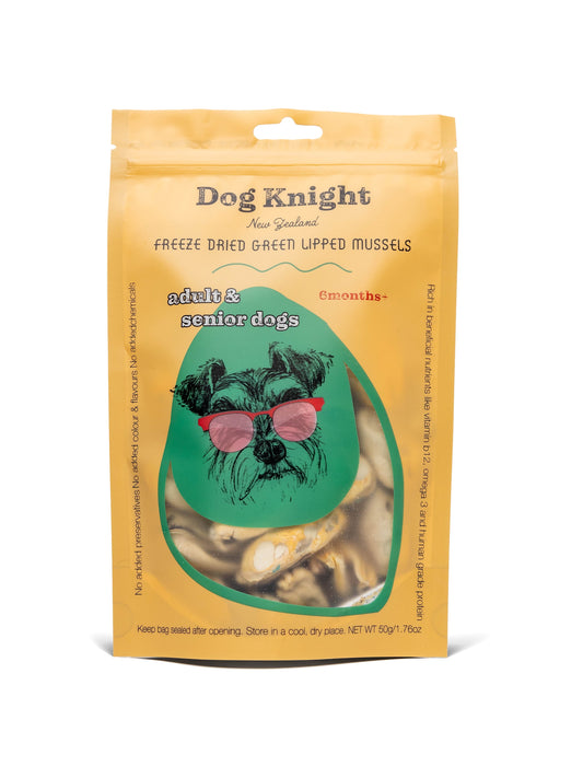 Dog Knight Freeze Dried Green Lipped Mussels 50g
