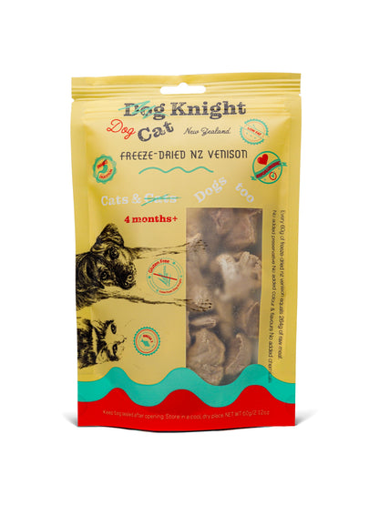 Dog Knight Freeze Dried NZ Venison 60g