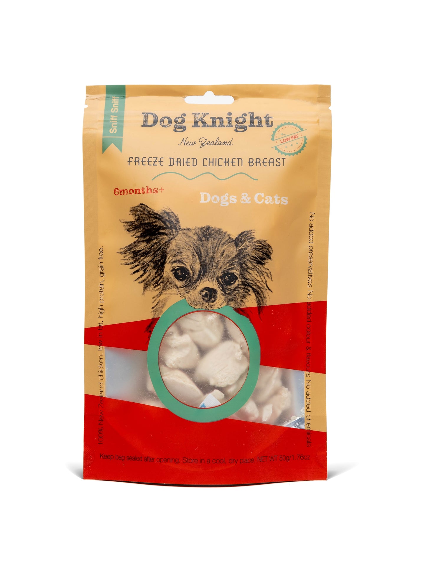 Dog Knight Freeze Dried NZ Chicken Breast 50g