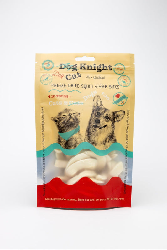 Dog Knight Freeze Dried Squid Ring 50g