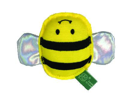 VPET Bee RPET Fabric Catnip Toy