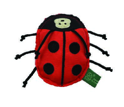 VPET Ladybird RPET Fabric Catnip Toy
