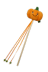 VPET Pumpkin Catnip Ball Wand with Sound