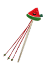 VPET Watermelon Catnip Ball Wand with Sound