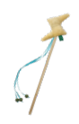 VPET Lightning Catnip Ball Wand with Sound