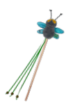VPET Fly Catnip Ball Wand with Sound