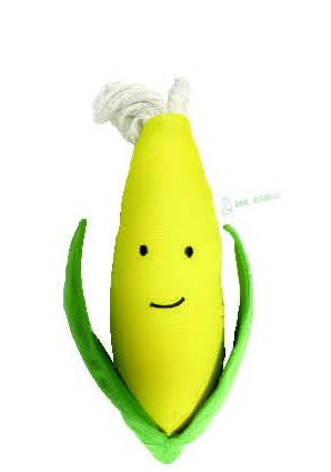 VPET I Love Vegetable Corn Dog Toy - M