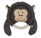 VPET Monkey Frisbee Dog Toy - M