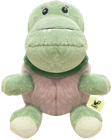 VPET Dinosaur Aubergine Dog Toy - XS