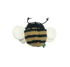VPET Bee (Brown & Black) Dog Toy - XS
