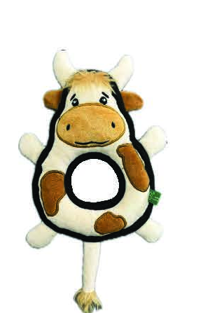 VPET Farmyard Animals Cow Dog Toy - M