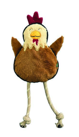VPET Farmyard Animals Hen Dog Toy - L