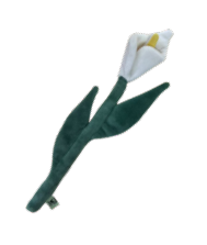 VPET Calla Lily Dog Toy - M