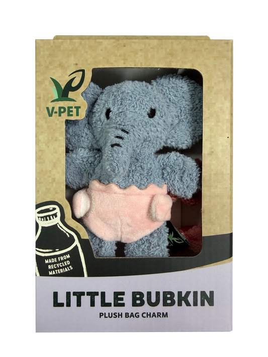 VPET Little Bubkins Elephant Plush Bag Charm - XS