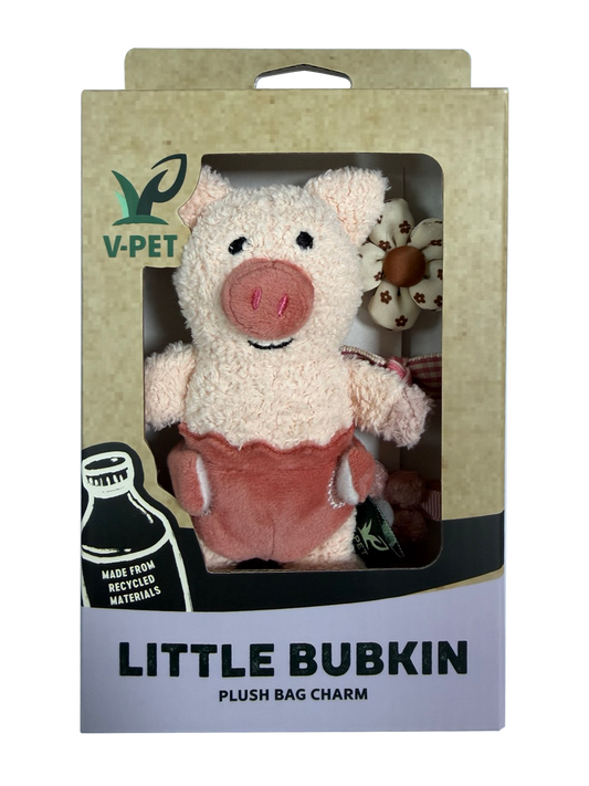 VPET Little Bubkins Pig Plush Bag Charm - XS